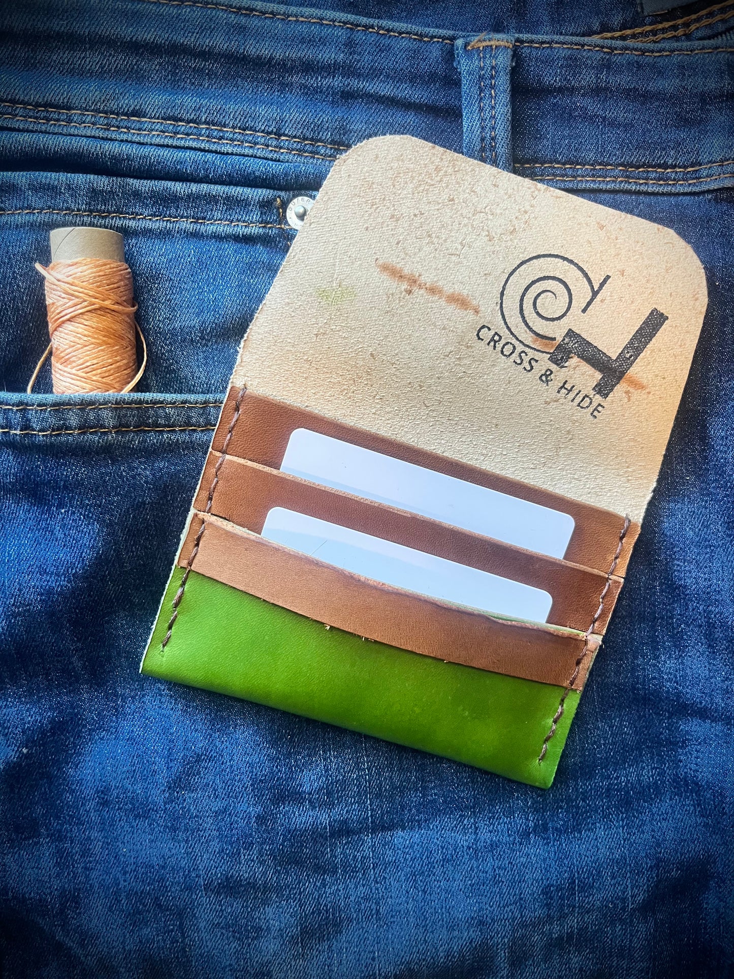 The Strap Happy (Forest Green/Saddle Brown)