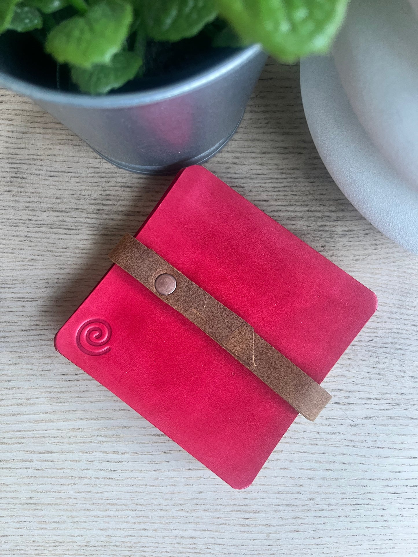 The Sip Slip, (Red) Hide and Home Collection