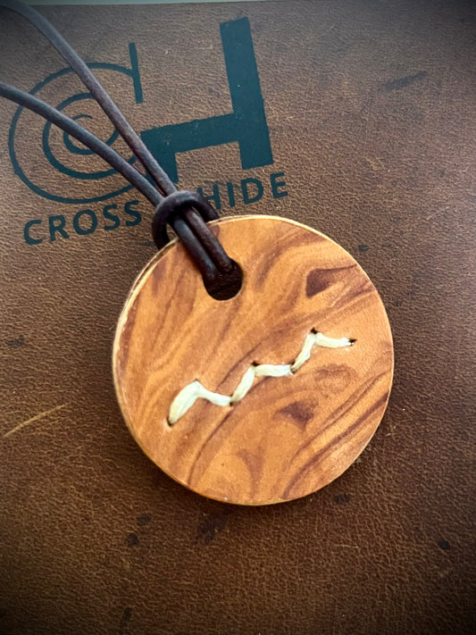 The Neck Nomad  (Marbled with Mountain Stitch)
