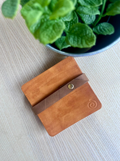 The Sip Slip, (Range Tan) Hide and Home Collection