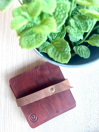 The Sip Slip, (English Bridle) Hide and Home Collection