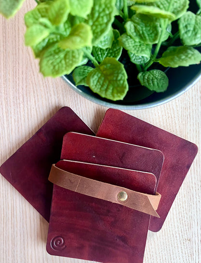 The Sip Slip, (English Bridle) Hide and Home Collection