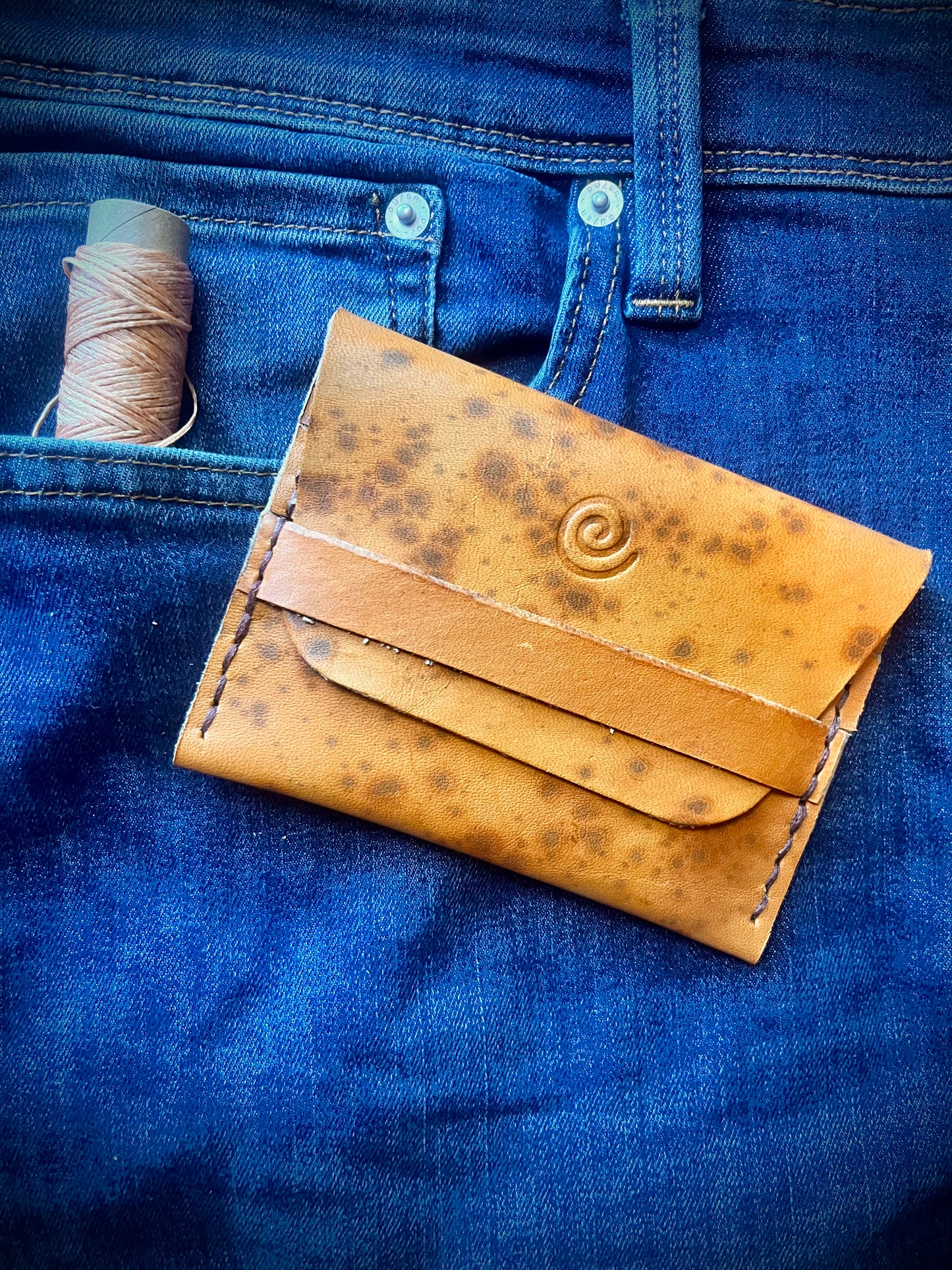 The Strap Happy (Spotted English Bridle)