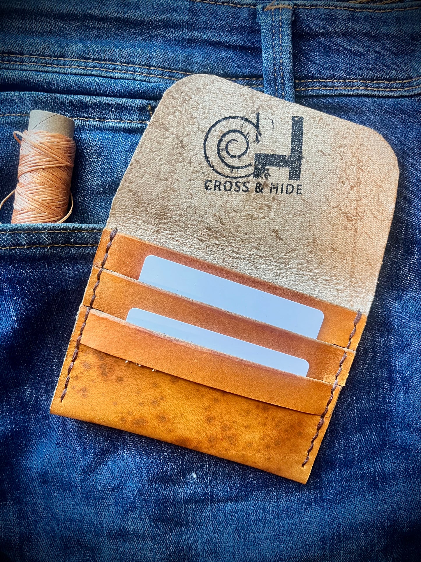 The Strap Happy (Spotted English Bridle)